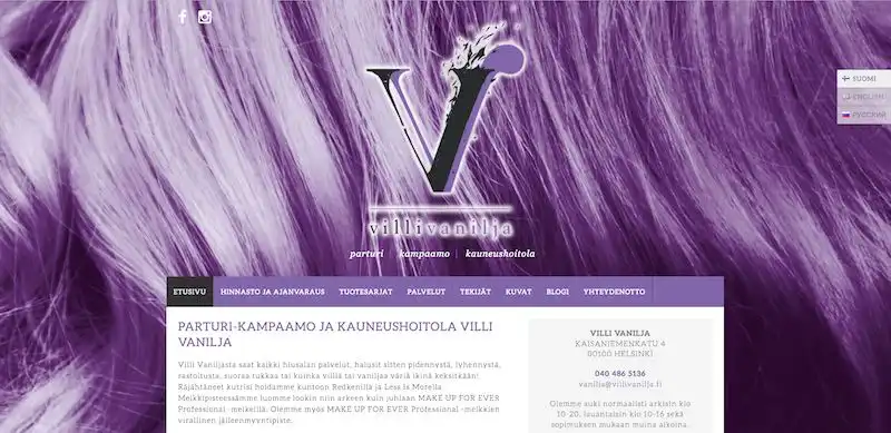 Villi Vanilja Helsinki – Mago-hiustenpidennykset Kampissa