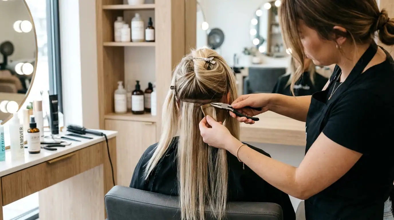 Teippipidennyksien poisto ammattilaisen avulla